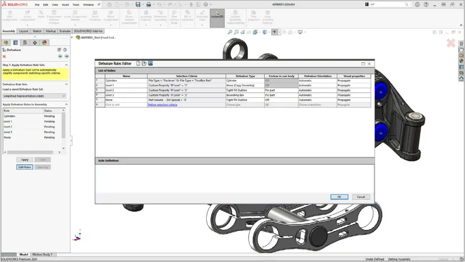 solidworks零件图为什么不能选中螺纹孔